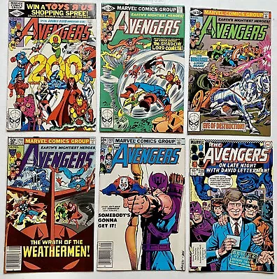 Buy Avengers - Bronze Age Comic Lot - 7 Issues - 200, 207, 208, 210, 223, 239 • 23.72£