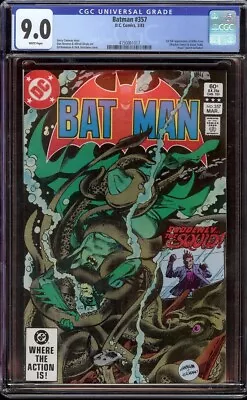Buy Batman # 357 CGC 9.06 White (DC, 1983) 1st Full Appearance Killer Croc • 155.84£