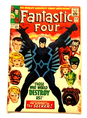 Buy Fantastic Four #46 Jan. 1966 Comic “Those Who Would Destroy Us!” Marvel C202 • 88.46£
