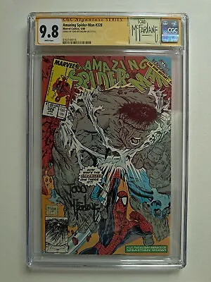Buy Amazing SpiderMan #328 CGC SS 9.8 Signed By Todd McFarlane 🔥 FULL SIGNATURE WOW • 692.53£
