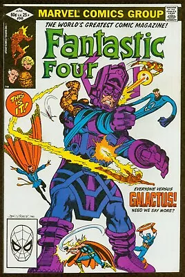 Buy Fantastic Four 243 JUNE 1982 High Grade Galactus Cover John Byrne Art ID: 222146 • 31.59£
