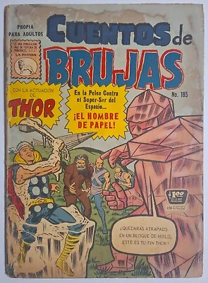 Buy Journey Into Mistery #90 Thor & Kirby Art Cuentos De Brujas #185 La Prensa 1964 • 239.06£