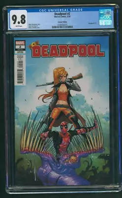 Buy Deadpool #2 Andolfo 1:25 Variant CGC 9.8 Elsa Bloodstone Deadpool #317 2020 • 129.49£