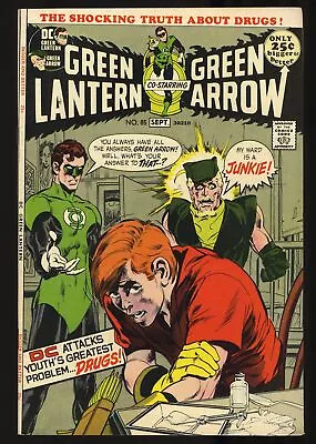 Buy Green Lantern #85 VF+ 8.5 Drug Issue! Neal Adams Green Arrow! DC Comics 1971 • 157.33£