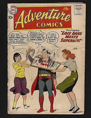 Buy Adventure Comics #261 VG- Superboy Lois Lane LanaLang Krypto Green Arrow Aquaman • 15.09£