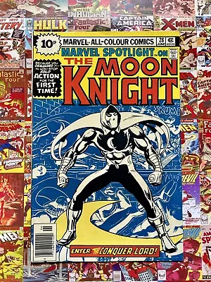 Buy Marvel Spotlight On The Moon Knight #28 - June 1976 - Marvel Bronze Age! • 24£