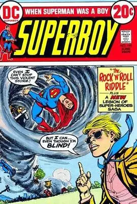 Buy Superboy (1949) # 195 (5.0-VGF) Legion Of Super-Heroes 1973 • 4.50£