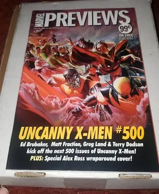 Buy MARVEL PREVIEWS 2003 #57 Uncanny X-men Comics Book New Rare Vintage  • 47.29£