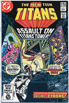 Buy New Teen Titans #7 (dc 1981) Vf/nm First Print • 5.50£