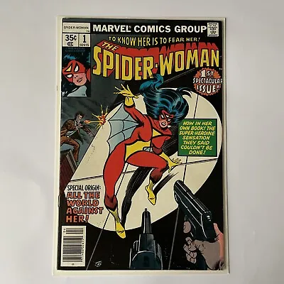 Buy The SPIDER-WOMAN #1 VFN/NM ~ MARVEL 1978 ~ 1st Spider Woman Title & Origin • 199.99£