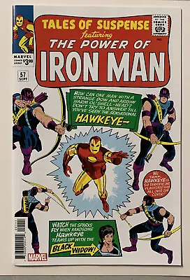Buy Tales Of Suspense #57 FACSIMILE Copy 2022 NM Marvel Comics Iron Man 1st Hawkeye • 3.17£