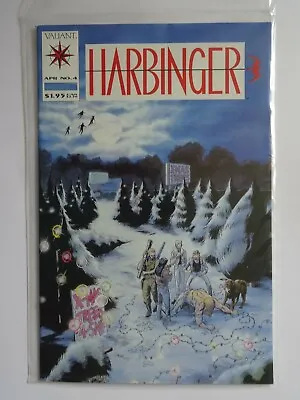 Buy Harbinger #4 Without Coupon NM  Valiant Comics 1992 1st Print • 12£
