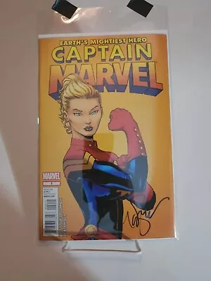 Buy Earths Mightiest Hero: Captain Marvel #2 (Marvel 2012) Signed By Kelly Deconnick • 9.59£