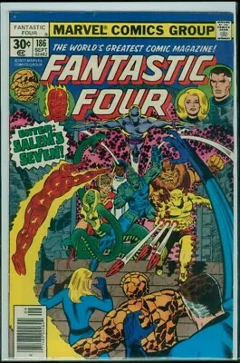 Buy Marvel Comics FANTASTIC FOUR #186 FN/VFN 7.0 • 7.99£