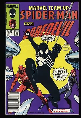 Buy Marvel Team-up #141 NM 9.4 Newsstand Variant 1st Black Costume! Spider-Man! • 106.73£