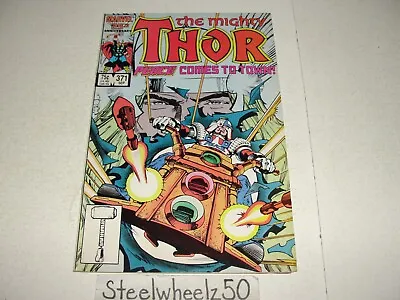 Buy Mighty Thor #371 Comic Marvel 1986 1st App Justice Peace Of TVA Loki Simonson • 7.13£