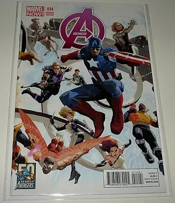 Buy AVENGERS # 14 Marvel Comic (Aug 2013)  FN/VFN  50th ANNIVERSARY VARIANT COVER • 3.95£
