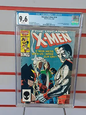 Buy UNCANNY X-MEN #210 (Marvel Comics, 1986) CGC Graded 9.6 ~ White Pages • 39.58£