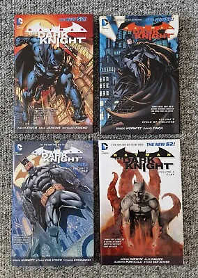 Buy Batman: The Dark Knight DC Graphic Novels Volumes 1,2,3,4 New 52 HB David Finch  • 24.99£