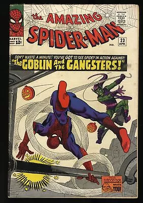 Buy Amazing Spider-Man #23 FN- 5.5 3rd Appearance Green Goblin! Marvel 1965 • 145.47£
