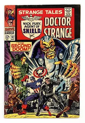 Buy Strange Tales #161 VG+ 4.5 1967 1st App. Yellow Claw Since The Fifties • 22.05£