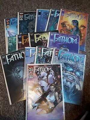 Buy Michael Turners Fathom  Comics Issues #0 To 14   Top Cow • 35£