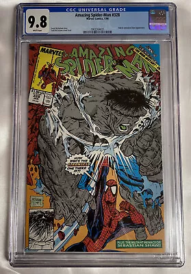 Buy The Amazing Spider-Man 328 CGC 9.8 1990 Incredible Hulk • 197.11£