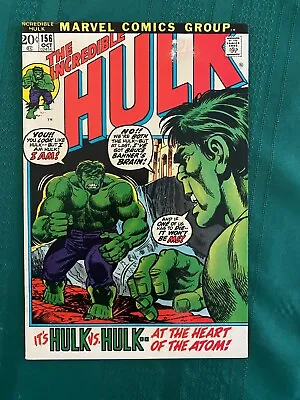 Buy Hulk 156 VF/NM (9.0) - Off-White Pages (SEE CONDITION NOTES) • 78.87£