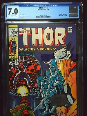 Buy Thor 162 CGC 7.0 Origin Galactus • 150£