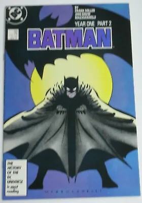 Buy Batman#405 Vf/nm 1987 Frank Miller 'year One' Dc Comics • 12.37£