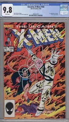 Buy Uncanny X-men #184 Cgc Graded 9.8! First Appearance Of Forge White Pages (1984) • 158.12£