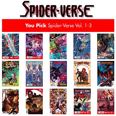 Buy Spider-Verse Vol. 1 #1-2 (2014) Vol. 2 1-5 (2015) Vol. 3 1-6 (2019) Spider-Man • 5.92£