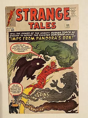Buy Strange Tales 109 Marvel 1963 First Circe (Eternals) Fantastic Four Appearance • 118.25£