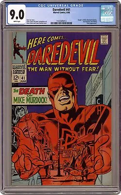 Buy Daredevil #41 CGC 9.0 1968 1555585013 • 228.65£