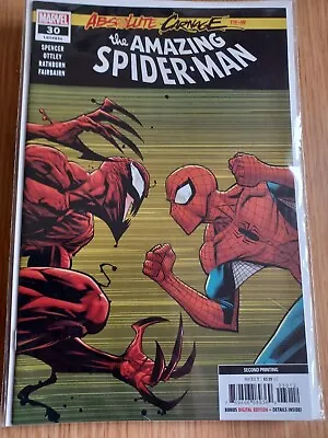 Buy Amazing Spider-Man 30 - LGY 831 - 2018 Series - 2nd Print Variant • 4.99£