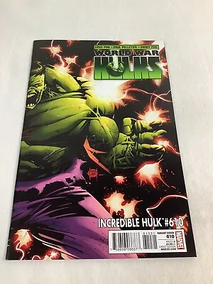 Buy Incredible Hulk #610 (2010 3rd Series) 1:20 KUBERT Variant World War Hulks  • 4.74£