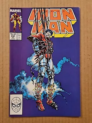 Buy Iron Man #232 Classic Purple Cover Marvel 1988 NM- • 9.64£