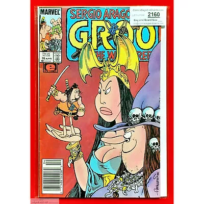 Buy Groo The Wanderer # 26  1 Marvel Epic Comic Bag And Board 1 4 87 1987 (Lot 2160 • 8.50£