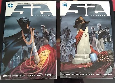 Buy DC 52 Deluxe Tpb Books 1 & 2 Whole Complete Run All Fifty Two Issues Geoff Johns • 39.99£