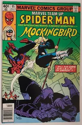 Buy Marvel Team-Up Spider-Man And Mockingbird #95 Comic Book VF-NM • 78.35£