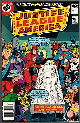 Buy Justice League Of America 171   JLA / JSA Death Of Mr Terrific Pt 1  VF+ 1979 DC • 14.44£