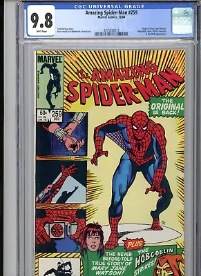 Buy Amazing Spider-Man #259 (1984) Marvel CGC 9.8 White • 114.47£