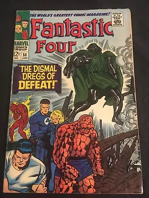 Buy THE FANTASTIC FOUR #58 VG+/F- Condition • 22.14£