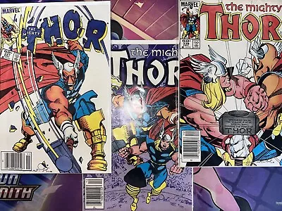 Buy Thor #337 & #338 & #350 Newsstand Editions 1st & 2nd Beta Ray Bill 1983 Marvel • 78.27£