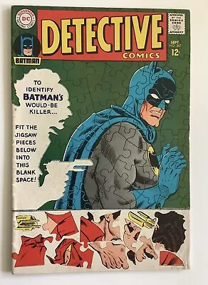 Buy Detective #367 1967 Silver Age Carmine Infantino  Puzzle  Cover; FINE MINUS • 16.08£