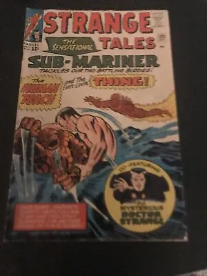 Buy Strange Tales 125   Human Torch & Thing Vs Sub-Mariner AWESOME SILVER AGE • 51.54£