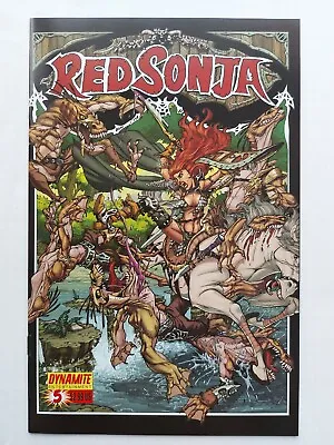 Buy Red Sonja She-Devil With A Sword #5 Dynamite 2005 Cover C. Nick Bradshaw. • 3.49£