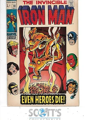 Buy Iron Man  #18  Fn • 20£