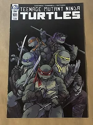 Buy Teenage Mutant Ninja Turtles #101 Cover A 1st Print 1st App Mona Lisa IDW 2020 • 31.62£