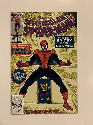 Buy Spectacular Spider-Man #158 (1989) 1st App Of Cosmic Spider-Man High Grade VF+ • 7.91£